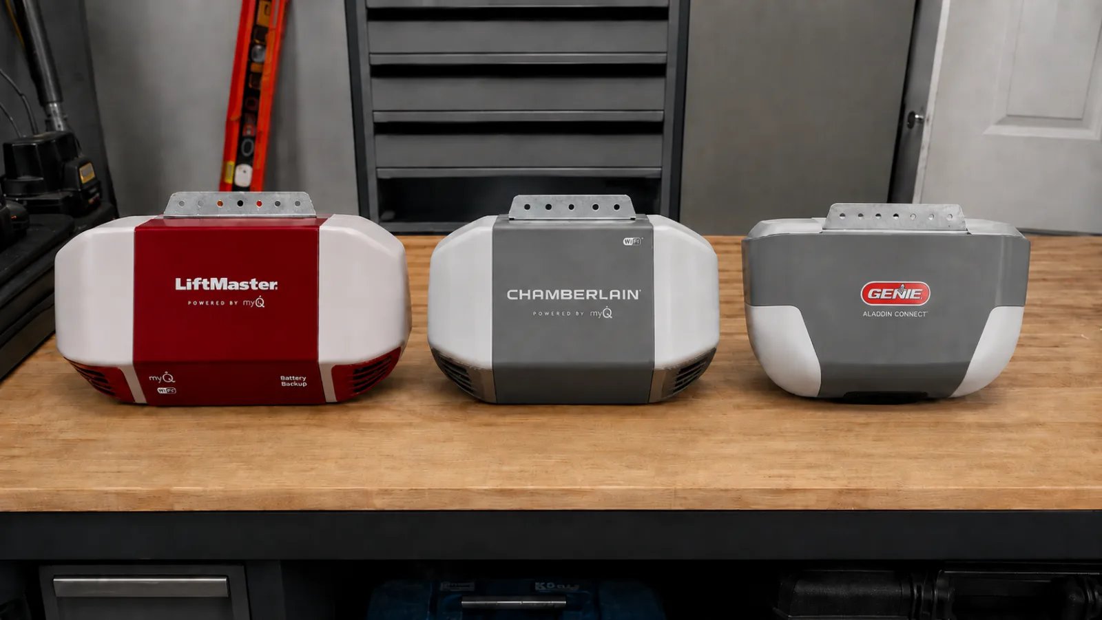 The LiftMaster vs Chamberlain vs Genie Question