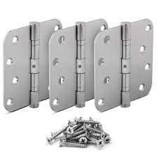 Stainless steel heavy-cycle ball-bearing hinge