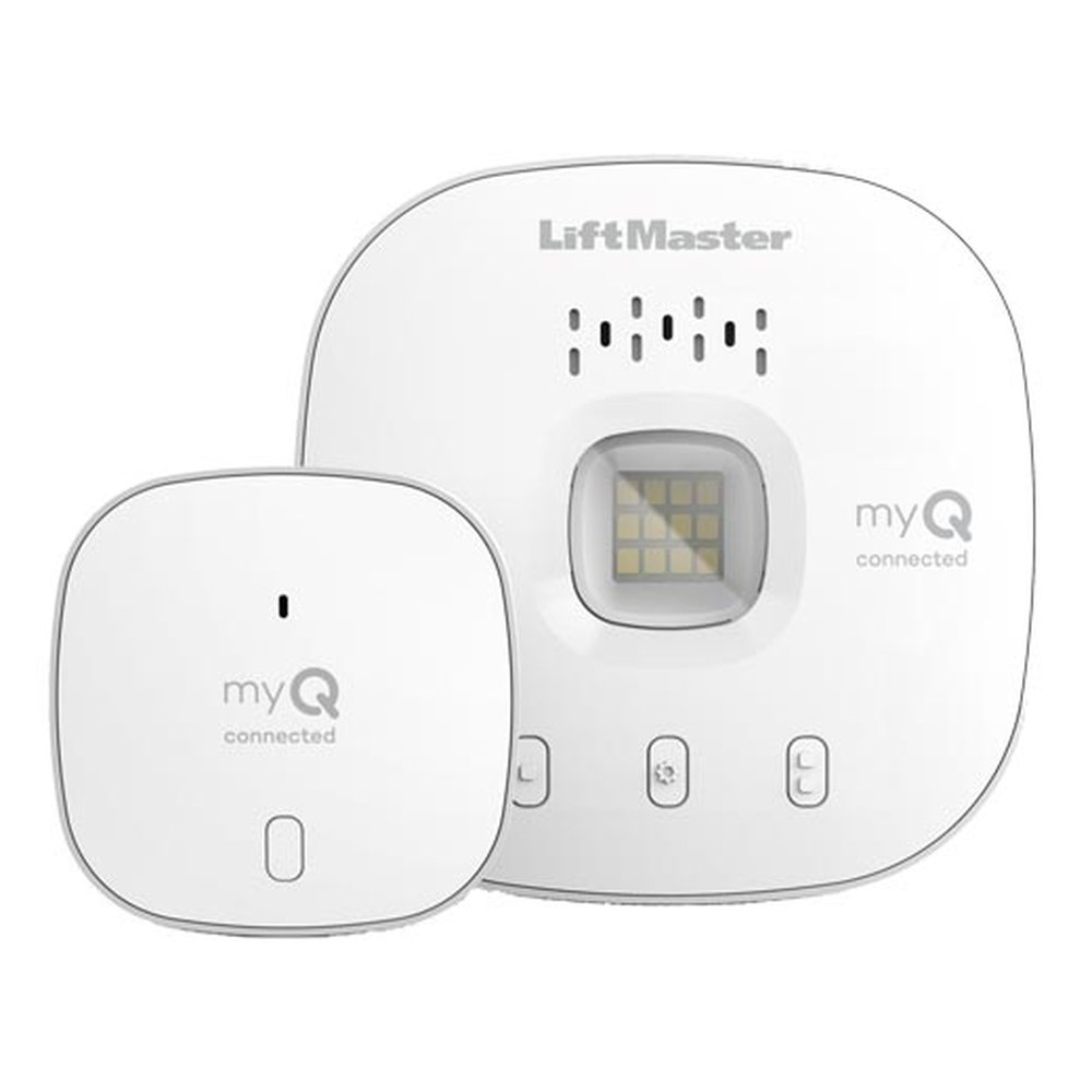 LiftMaster MyQ smart access control panel at a gate