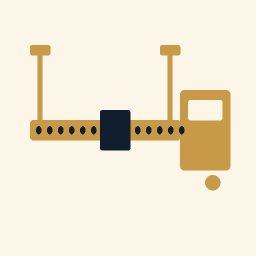 Chain-drive garage door opener
