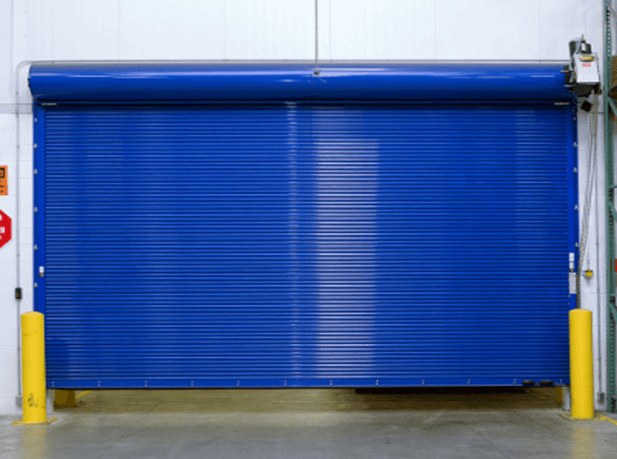 Garaga GR-Series commercial sectional door on a Richmond warehouse