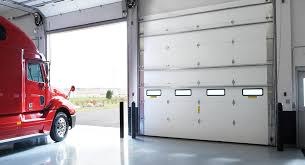 Wayne Dalton ThermoMark commercial door with break-away bottom section