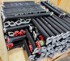 100,000-cycle premium torsion spring with marine coating