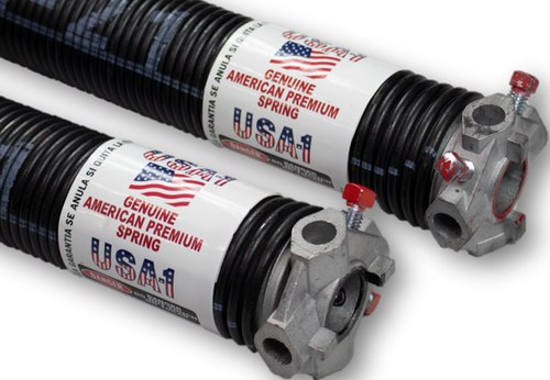 25,000-cycle commercial torsion spring with oil-tempered finish